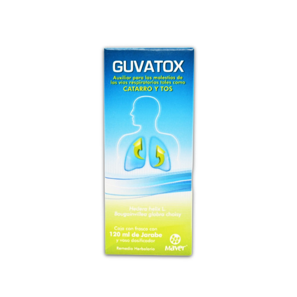 Hedera Helix Guvatox Frasco 120 Ml – Farmacia Herrera